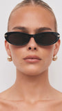 The Rae Sunglasses Black Black