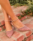 Surien Mesh Pointed Toe Heels