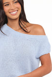 Coco Knit Top Pale Blue