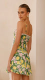 Cartia Mini Dress Lemon Print