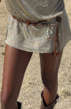 Sayge Wrap Belt Chocolate