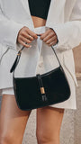 Clara Shoulder Bag Black Patent
