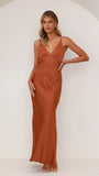 Ziah Maxi Dress Copper