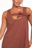 Elyria Mini Dress Brown