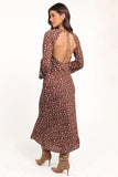 Talitha Maxi Dress Brown Floral