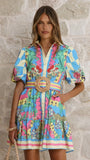Celene Mini Dress Tropical Rio