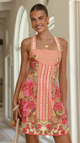 Milana Mini Dress Melon