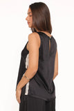 Coleman Side Slit Top Black