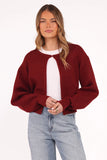 Ripley Knit Cardigan Berry