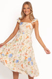 Laela Midi Dress Floral