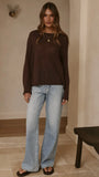 Lakoa Knit Top Chocolate