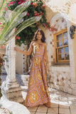 Amara Maxi Dress Tangerine
