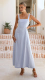 Zina Maxi Dress Blue