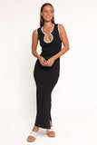 Umi Midi Dress Black