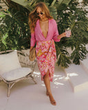 Alissa Floral Wrap Skirt