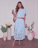 Morning Dew Floral Lace Top
