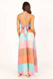 Sundae Halterneck Maxi Dress Multicoloured