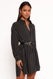 Elsa Shirt Black Camel