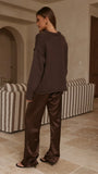 Jase Knit Chocolate