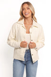 Sandy Boucle Jacket White