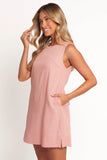 Zoe Mini Dress Blush