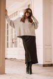 Miranda Knit Sweater Grey