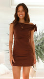 Ebbe Mini Dress Chocolate