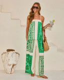 Relaxed Riviera Tropical Print Relaxed Drawstring Pant