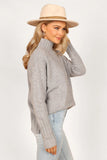 Conny Knit Sweater Grey