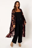 Lennon Velvet Duster Floral