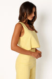 Devlin Top Butter Yellow