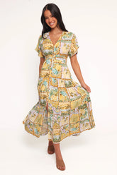 Sorrento Maxi Dress Tropical Sun