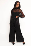 Kory Sheer Top Black