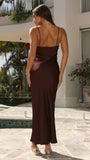 Ziah Maxi Dress Chocolate