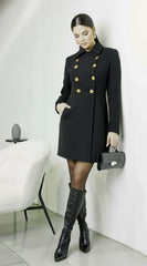 Miro Peacoat Black