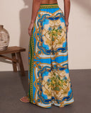 Coastal Dreamer Novelty Wide Leg Pants