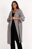 Soma Oversized Open Front Cardigan Grey