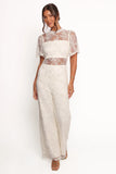 Zina Jumpsuit Ivory