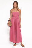 Kayt Strapless Dress Petal Pink
