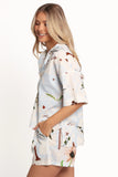 Jaymes Shirt Blue Floral