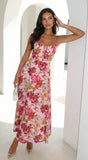 Floréa Bodice Floral Maxi Dress Pink