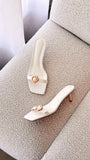 Lyon Heel White