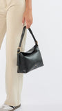 Lina Shoulder Bag Black Gold