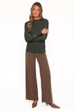 Delphine Top Dark Green