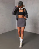Soft Balance Drawstring Hood Zip Up Sweatshirt
