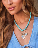 Safe Haven Layered Evil Eye Charm Necklace