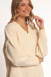 Sancia Knit Mini Dress Cream
