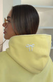 Vol 1 Front Graphic Oversized Hoodie Lemon