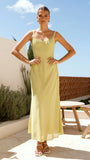 Margo Midi Dress Lime