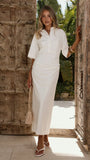 Sydney Maxi Dress White